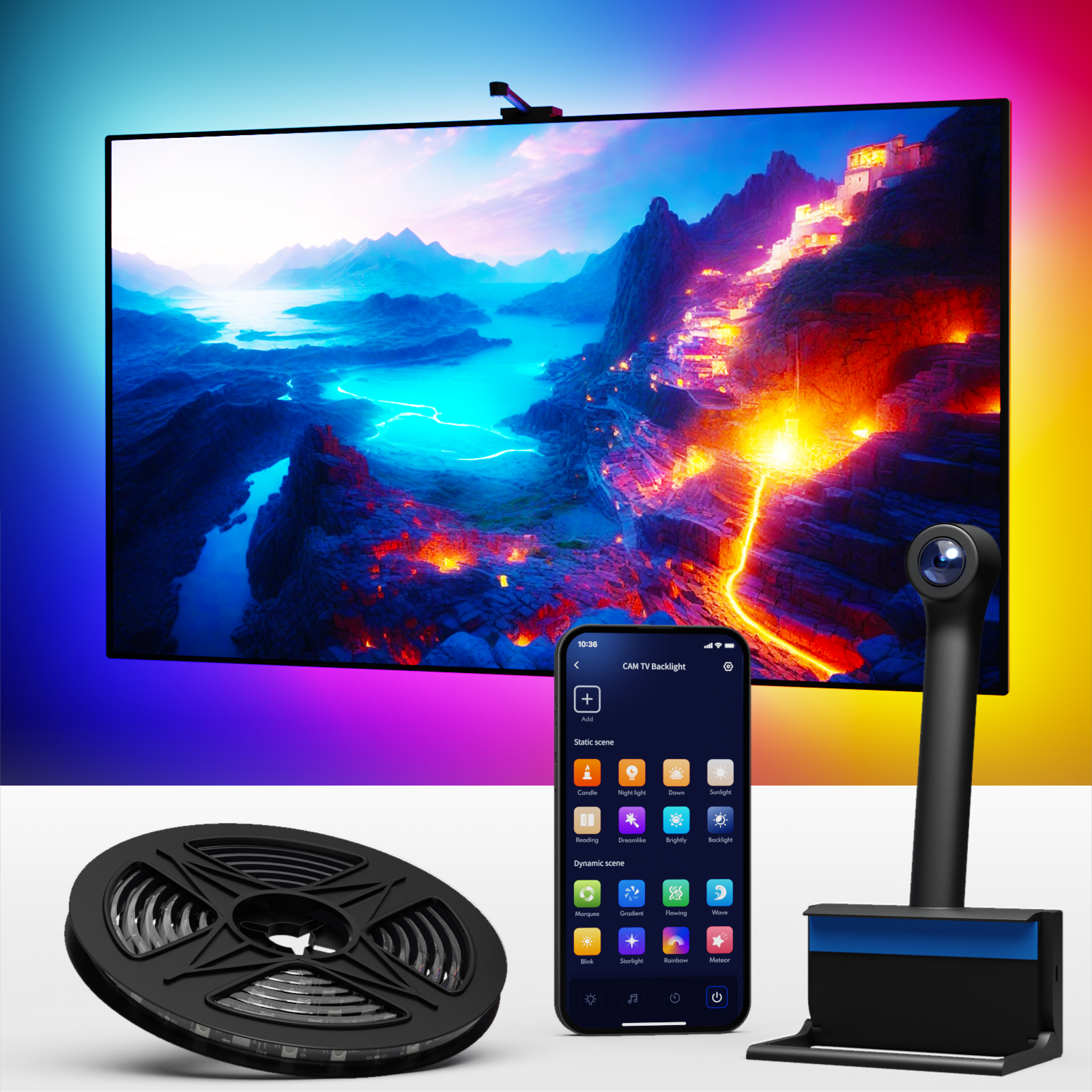 Ailofy Smart LED Backlight with Camera