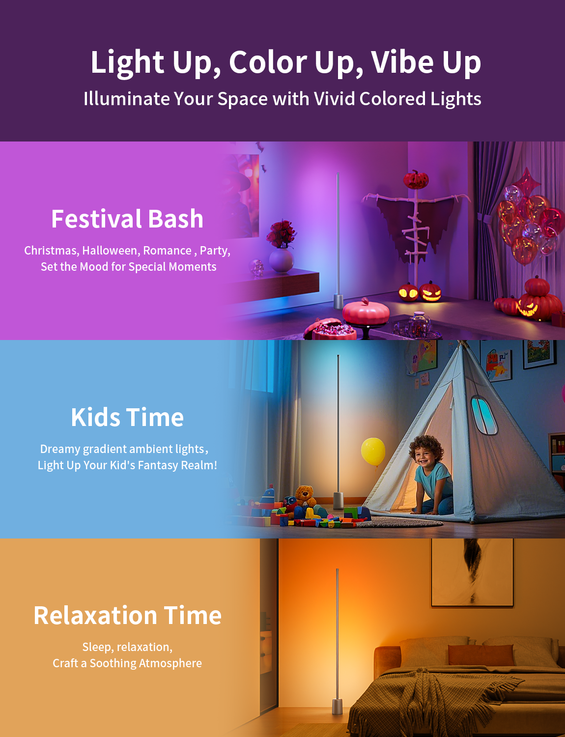 Ailofy Stellar Floor Lamp(Silver Grey)