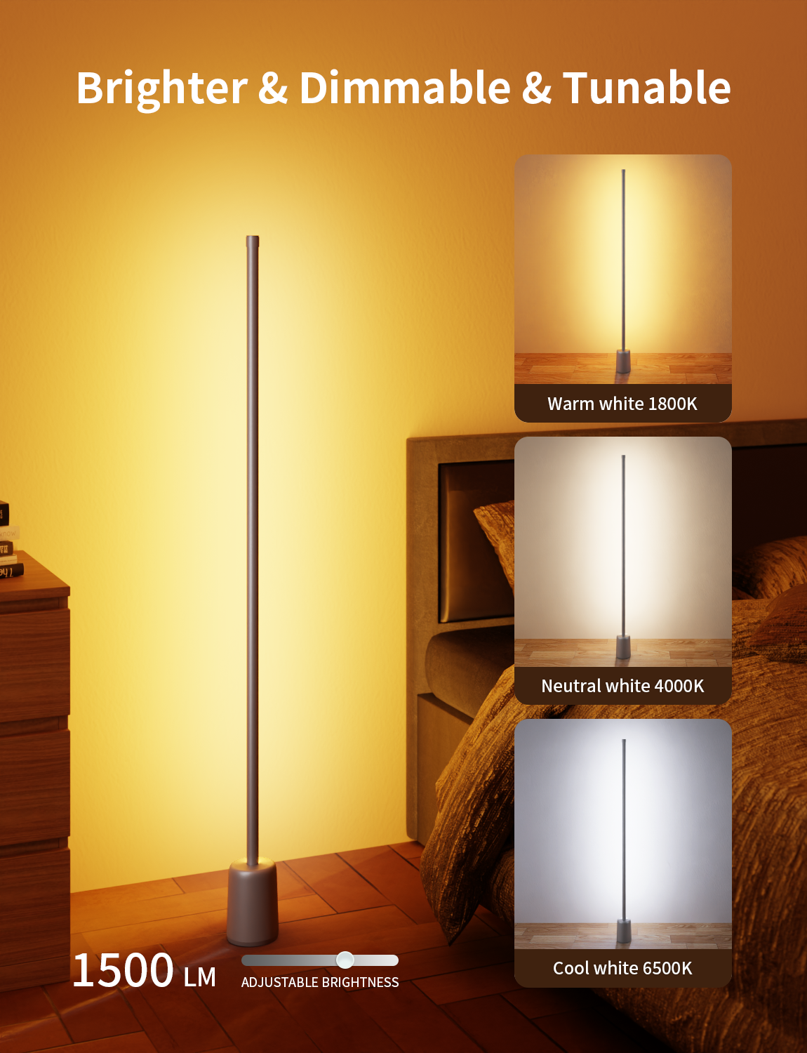 Ailofy Stellar Floor Lamp(Silver Grey)