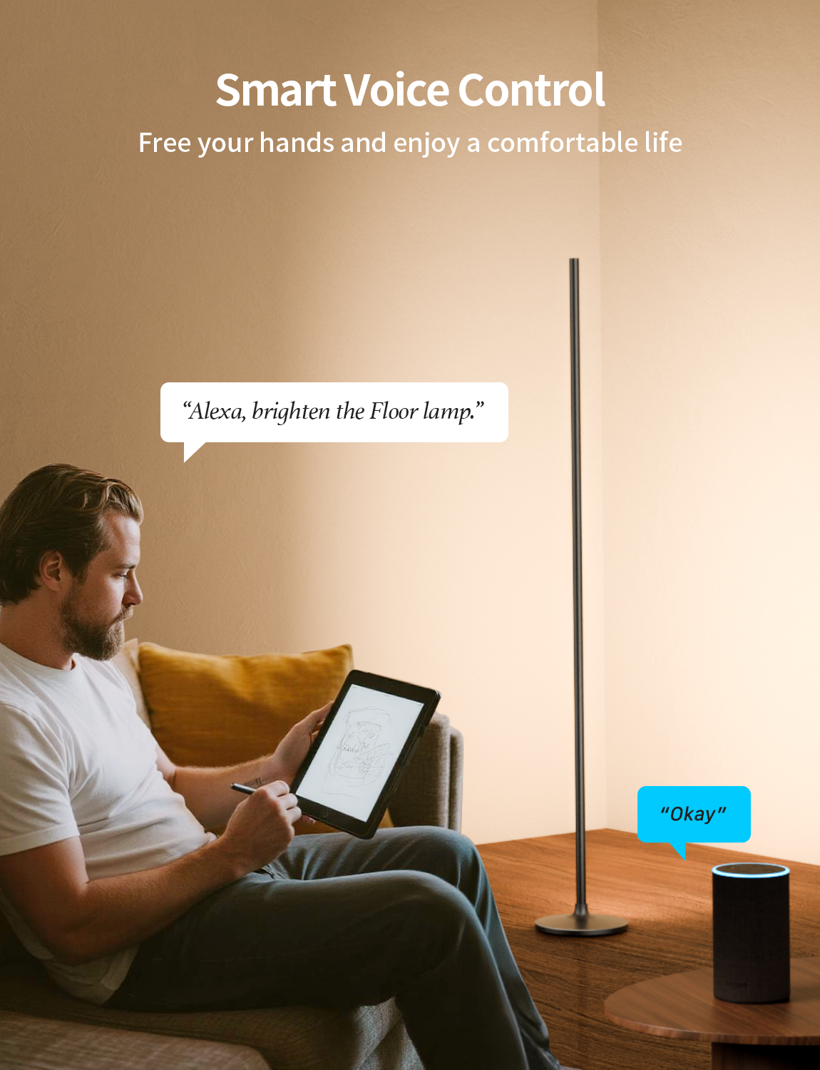 Ailofy Corner Floor Lamp