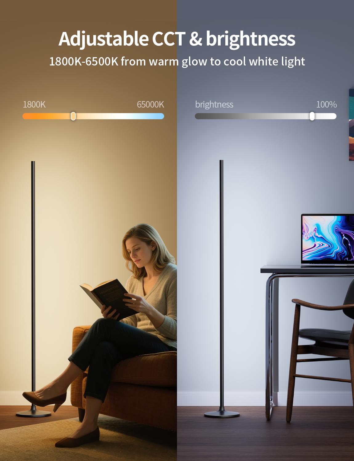 Ailofy Corner Floor Lamp